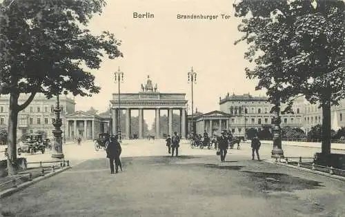 AK - Berlin Brandenburger Tor Feldpost versandt 1917