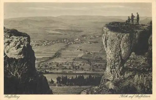 AK - Staffelberg Blick auf Staffelstein nicht versandt