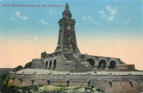 AK - Kaiser Wilhelm Denkmal auf dem Kyffhäuser