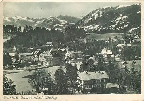 AK - Bad Tölz Krankenheil Oberbay versandt 1943