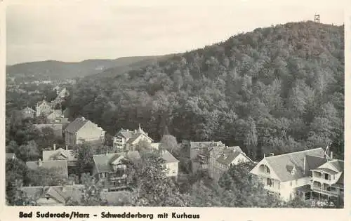 Ak - Bad Suderode Harz Schwedderberg mit Kurhaus