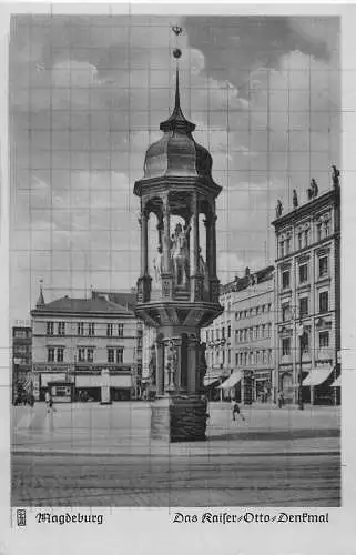 AK - Magdeburg Das Kaiser Otto Denkmal nicht versandt