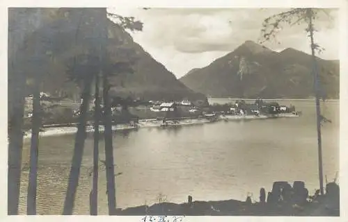 AK - Walchensee mit Jochberg nicht versandt 1931 ?