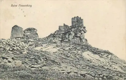 AK - Ruine Flossenbürg versandt