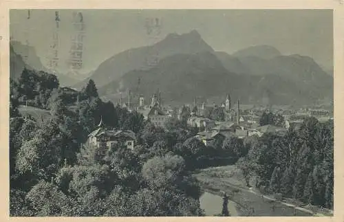 AK - Bad Reichenhall vom Hotel Panorama versandt 1927
