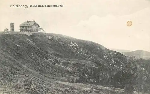 AK - Feldberg im Schwarzwald mit Turm und Gasthaus