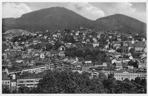 AK - Baden-Baden Panorama versandt 1941