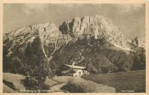 AK - Untersberg bei Hintergern nicht versandt