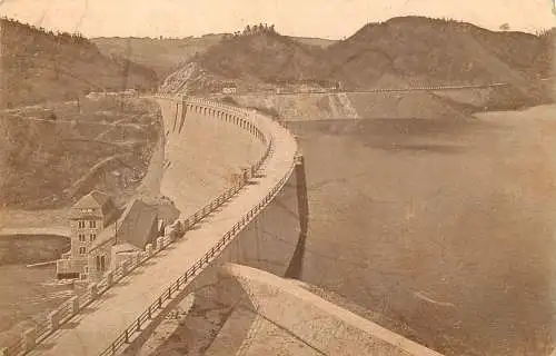 AK - Bobertalsperre bei Mauer im Riesengebirge Bahnpost 1923