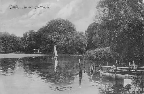 AK - Eutin An der Stadtbucht versandt