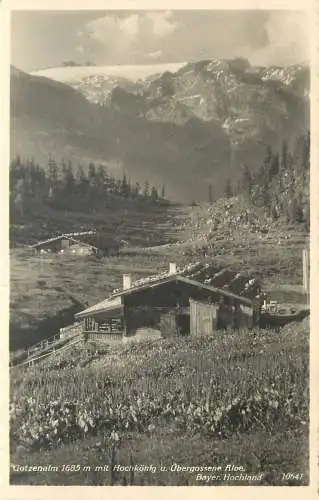 AK - Gotzenalm mit Hochkönig ü. Übergossene Alpe nicht versandt