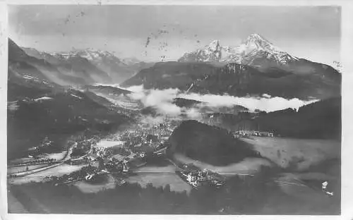 AK - Berchtesgaden von der Marxenhöhe versandt 1928