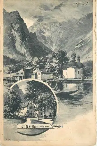 AK - St. Bartholomä am Königsee Schöngau