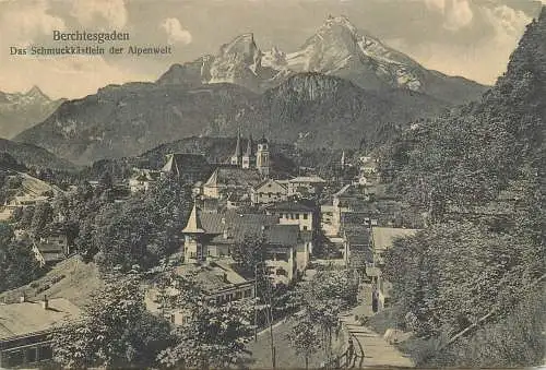 AK - Das Schmuckkästlein der Alpenwelt versandt 1912