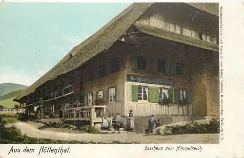 AK - Aus dem Höllenthal Gasthaus zum Himmelreich