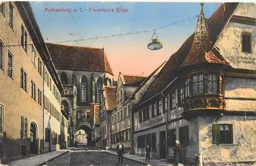 AK - Rothenburg o.T. - Feuerlein´s Erker versandt