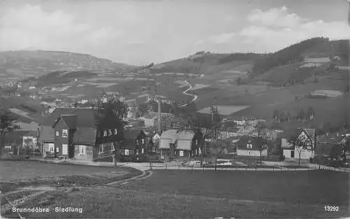 AK - Brunndöbra Siedlung Vogtland Feldpost versandt 1942