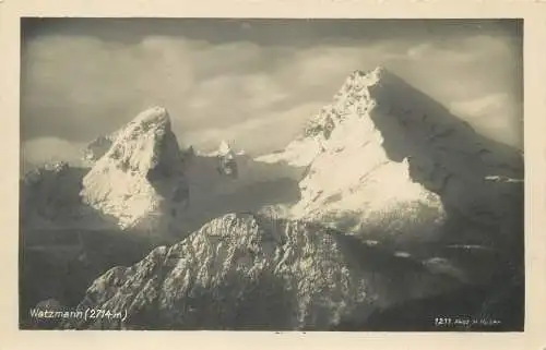 AK - Watzmann Phot H. Huber Deutsche Heimatbilder Ernemann Kamera