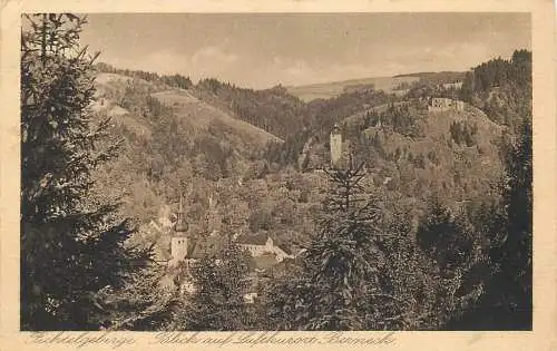 AK - Fichtelgebirge Blick auf Luftkurort Berneck