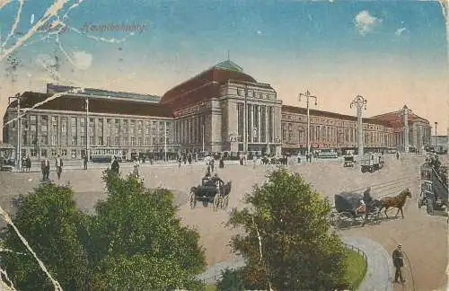 AK - Leipzig Partie am Hauptbahnhof nicht versandt 1920