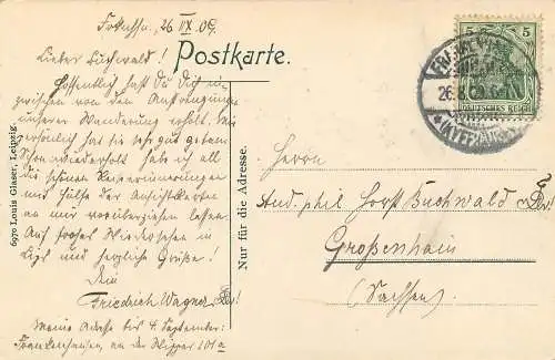 AK - Frankenhausen Das Kalktal mit dem Schlachtberg 1909