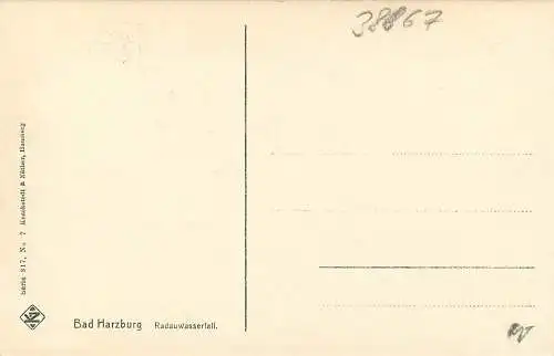 AK - Bad Harzburg Radauwasserfall nicht versandt