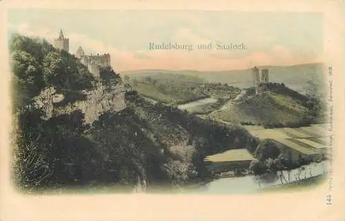 AK - Rudelsburg und Saaleck Naumburg nicht versandt
