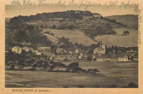 AK - Reichelsheim im Odenwald versandt 1919