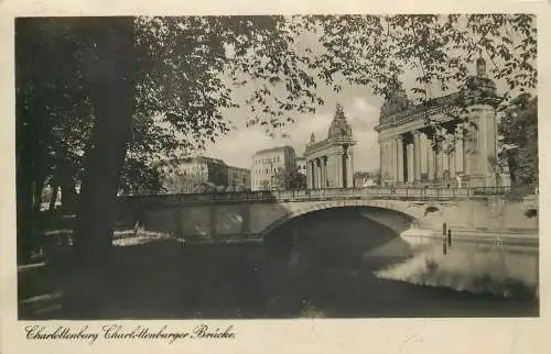 AK - Berlin Charlottenburg Charlottenburger Brücke versandt  1936