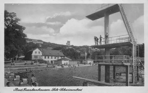 AK - Bad Frankenhausen Sole Schwimmbad nicht versandt