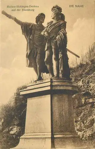 AK - Hutten-Sickingen-Denkmal auf der Ebernburg Die Nahe