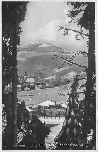 AK - Geising im Erzgebirge Blick auf die Jugendherberge