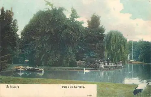 AK - Godesberg Partie im Kurpark versandt 1908