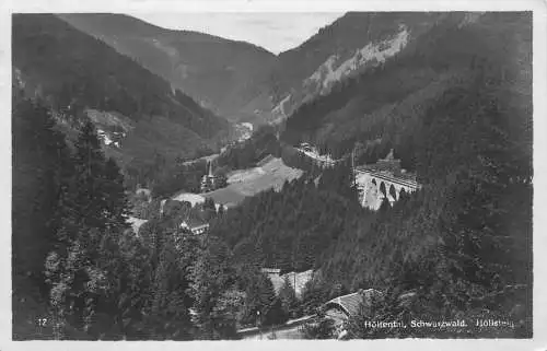 AK - Höllental Schwarzwald Höllsteig versandt 1939