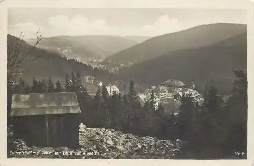 AK Bärenfels Erzgebirge mit Blicj auf Kipsdorf