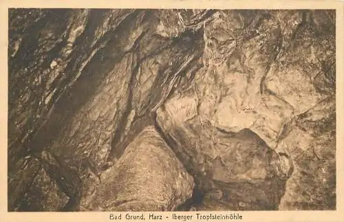 AK - Bad Grund, Harz Iberger Tropfsteinhöhle nicht versandt