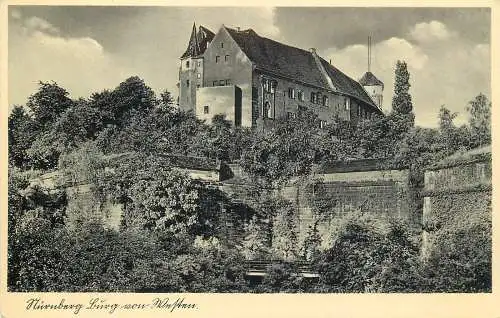 AK - Nürnburg Kaiserburg Burg von Westen