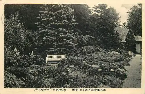 AK - Floragarten Wipperaue - Blick in den Felsengarten Solingen