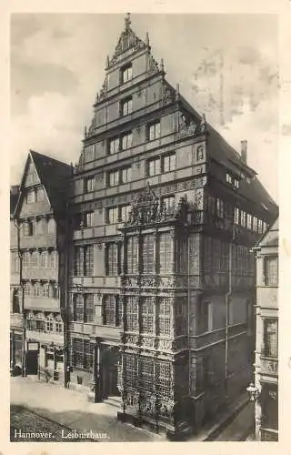 AK - Hannover Leibnizhaus versandt 1935 ?