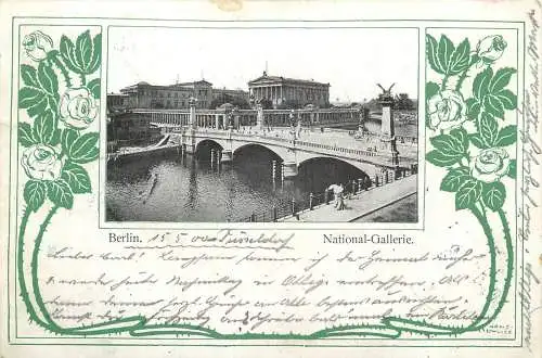 AK - Berlin National Gallerie versandt 1900
