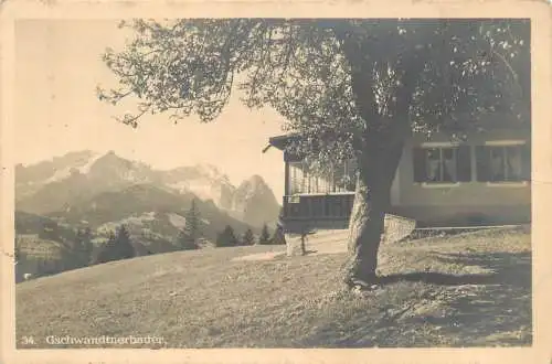 AK Garmisch-Partenkirchen Gschwandtnerbauer Gasthaus