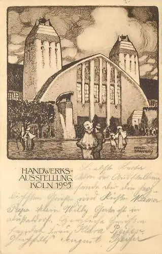 AK Handwerks Ausstellung Köln 1905 Franz Brantzky