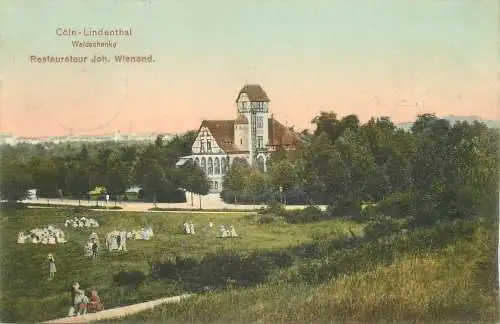 AK - Köln Lindenthal Waldschenke Restaurateur Joh. Wienand