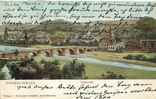 AK - Hohenlimburg Hagen Totalansicht versandt 1905