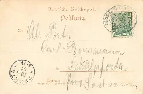 AK Altenberg im Dhünnthal Dom Schloss Strauweiler versandt 1901