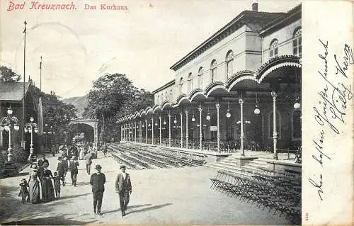 AK - Bad Kreuznach Das Kurhaus versandt 1906