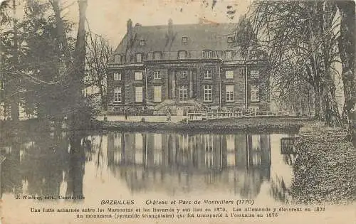 AK - Bazeilles Chateu et Parc de Montvillers (1770)