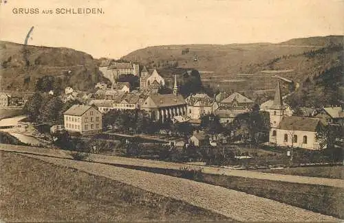 AK - Gruss aus Schleiden Ortsansicht versandt 1907