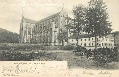 Ansichtskarte Altenberg im Dhünnthale Altenberger Dom - Bergischer Dom