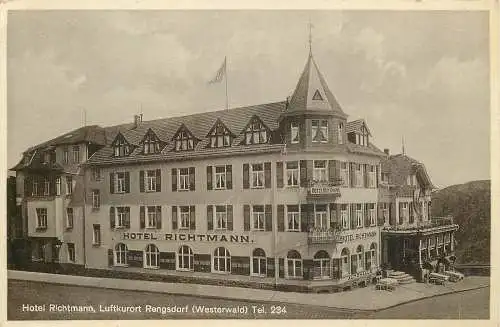 AK - Hotel Richtmann Luftkurort Rengsdorf Westerwald